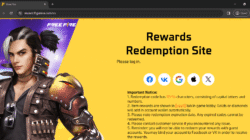 Garena Free Fire, kode redeem 7 September banjir hadiah
