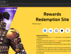 Garena Free Fire, kode redeem 7 September banjir hadiah