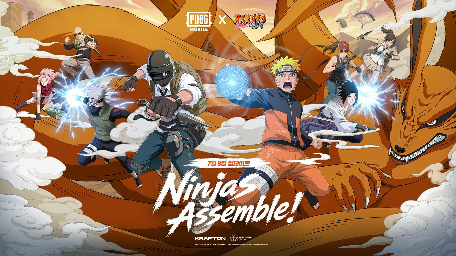 Battle royale PUBG Mobile dengan Naruto Shippuden yang pamit heboh